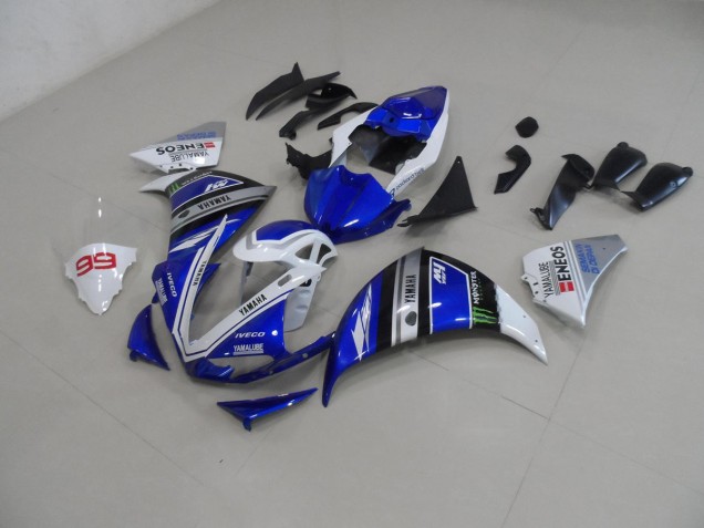 Blue White 12-14 YZF R1 Motorcycle Fairing Blue White 12-14 YZF R1 Motorcycle Fairing