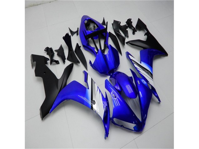 Blue White Black 04-06 YZF R1 Motorcycle Fairings Blue White Black 04-06 YZF R1 Motorcycle Fairings