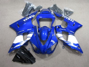 Blue White Decal 98-99 YZF R1 Motorcycle Fairings