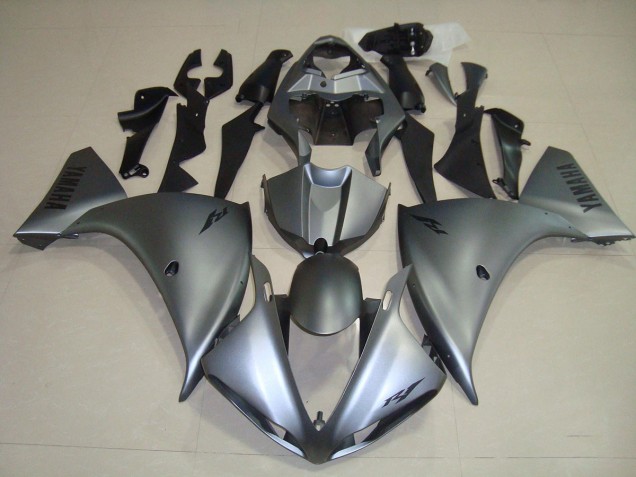 Grey 12-14 YZF R1 Motorcycle Fairings Grey 12-14 YZF R1 Motorcycle Fairings