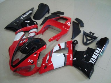 Red Black White 00-01 YZF R1 Motorcycle Fairings