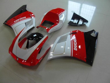Red White 93-05 Ducati 748 916 996 996S Motorcycle Fairings